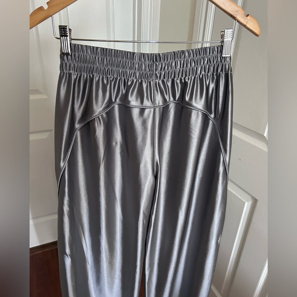 NWT Alexander Wang Satin Jersey Track Pants With Piping XS - Picture 12 of 17